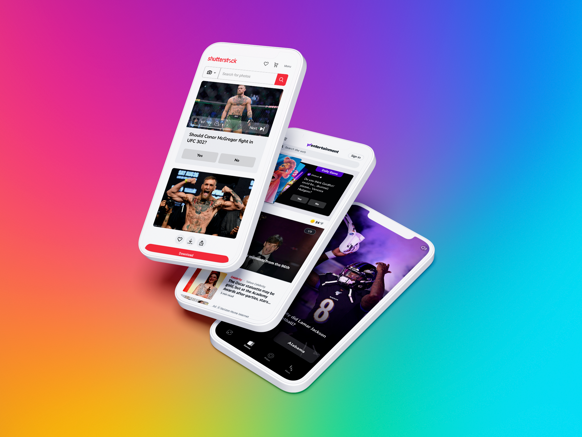 Prediction games on a mobile phone